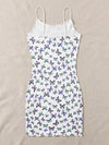 Allover Butterfly Print Dress