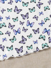 Allover Butterfly Print Dress