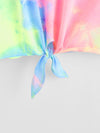 Tie Hem Tie Dye Tee