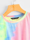 Tie Hem Tie Dye Tee