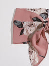 Floral Tie Front Tube Top Shorts Set