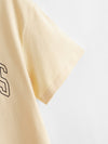 Drop Shoulder Letter Graphic Tee