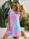 Tie Dye Tee Dress