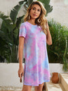 Tie Dye Tee Dress