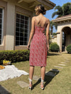 Ditsy Floral Split Thigh Cami Dress