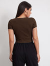 EZwear Rib knit Crop Top