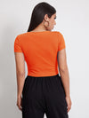 EZwear Rib knit Crop Top