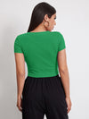 EZwear Rib knit Crop Top
