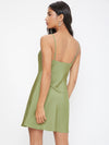 Cowl Neck Solid Cami Dress