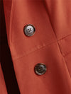 Double Button Lapel Neck Vest Blazer