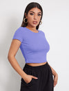 EZwear Rib knit Crop Top