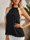 Scallop Edge Halter Top