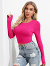 Tied Cutout Back Crop Tee