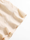 Frenchy Ruffle Hem Solid Shorts