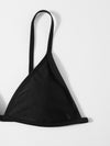 Solid Triangle Bikini Top