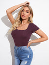 Cap Sleeve Solid Tee