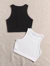 2 Pack Rib knit Tank Top