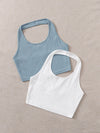 EZwear 2 Pack Halter Top