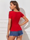 Cap Sleeve Solid Tee