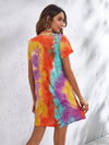 Tie Dye Tee Dress