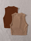 EZwear 2 Pack Rib knit Tank Top