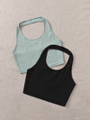 2 Pack Halter Top