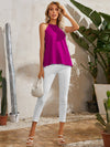 Scallop Edge Halter Top