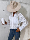 Eyelet Embroidery Shirt