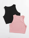 2 Pack Rib knit Tank Top