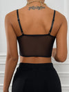Crop Lace Bustier Cami Top