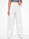 High Waist Straight Leg Jeans