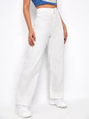 High Waist Straight Leg Jeans