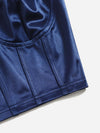 Chain Detail Silky Bustier Cami Crop Top