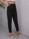 Paperbag Waist Belted Pants