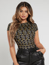 SXY Allover Print Slim Tee