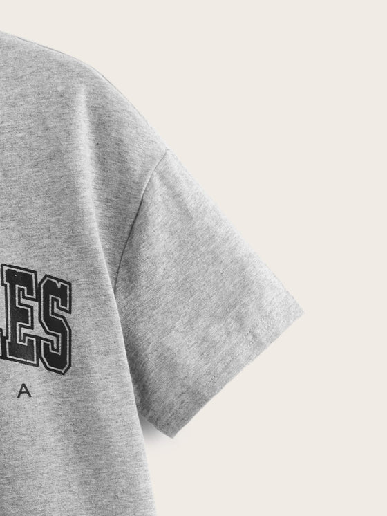 Girls Letter Graphic Tee