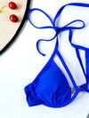 Harness Halter Push Up Bikini Top