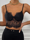 Crop Lace Bustier Cami Top