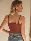 Ribbed Crop Knit Cami Top