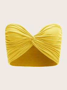  Twist Front Tube Top
