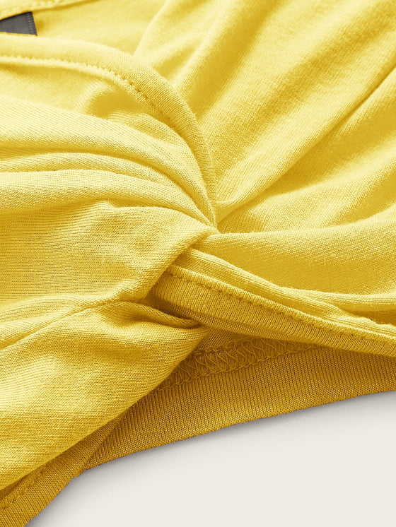 Twist Front Tube Top