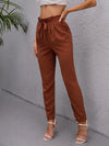Paperbag Waist Belted Pants