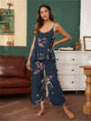 3 Pack Floral Print Robe Pajama Set