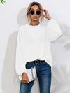 Frill Neck Bishop Sleeve Blouse