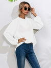 Frill Neck Bishop Sleeve Blouse