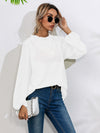 Frill Neck Bishop Sleeve Blouse