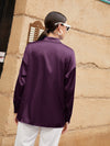 Button Up Drop Shoulder Shirt