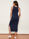 Maternity Split Side Cable Knit Dress