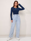 Tied Cutout Back Crop Tee