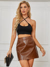 Tied Backless Crop Top